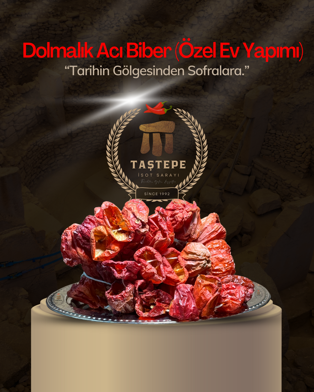 Dolmalık Acı Biber (Özel Ev Yapımı)