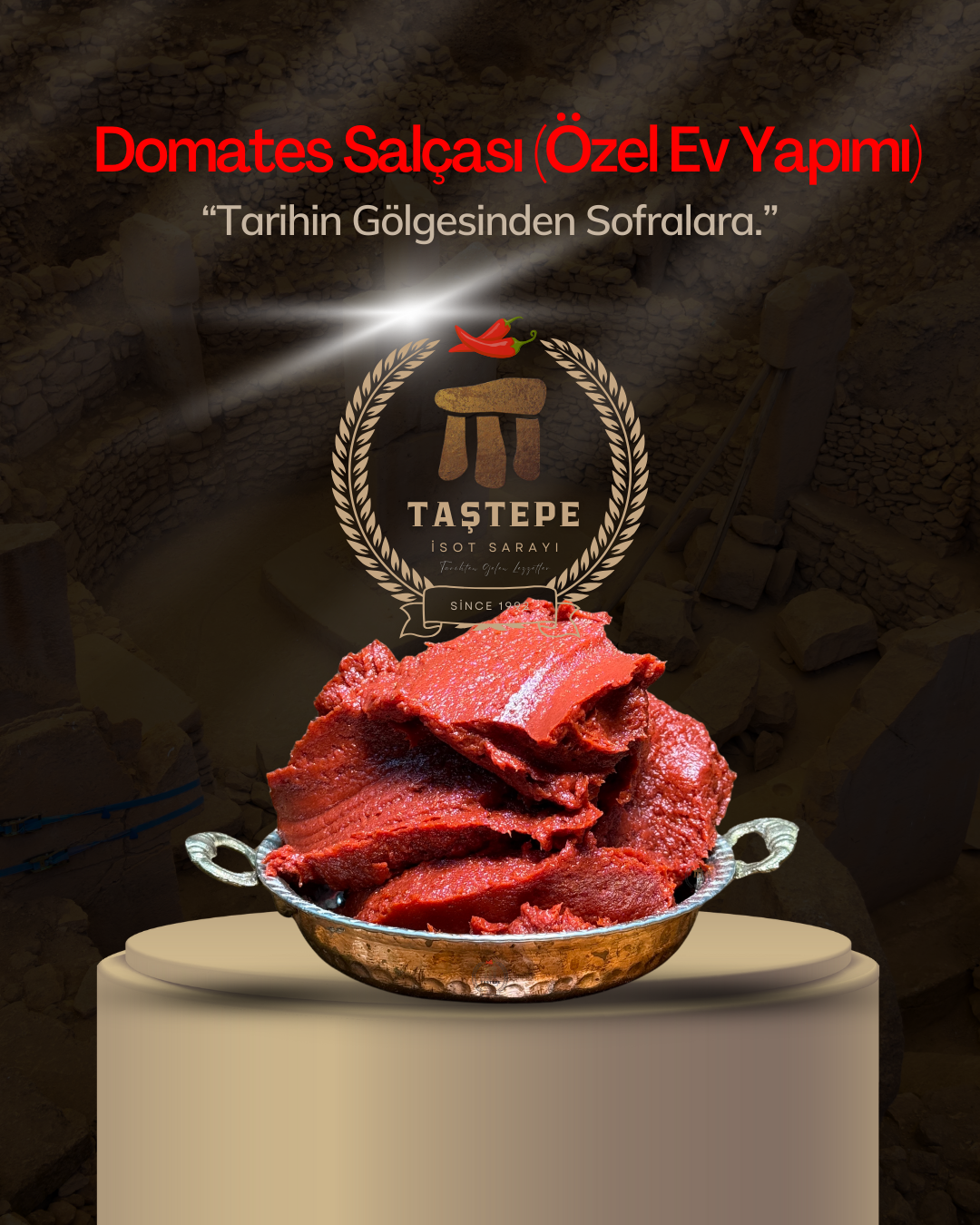Domates Salçası (Özel Ev Yapımı)