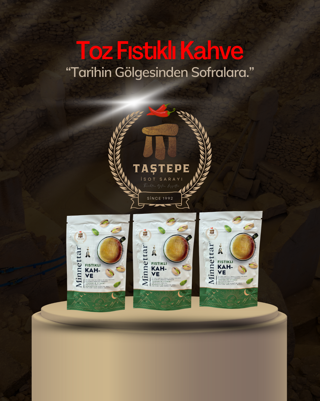 Toz Fıstıklı Kahve